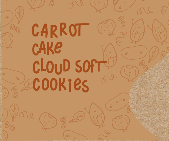 Carrot Cake Soft Cookies