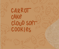Carrot Cake Soft Cookies