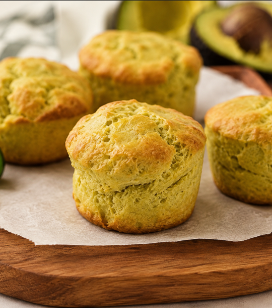 Avocado Savoury Bread Cookies