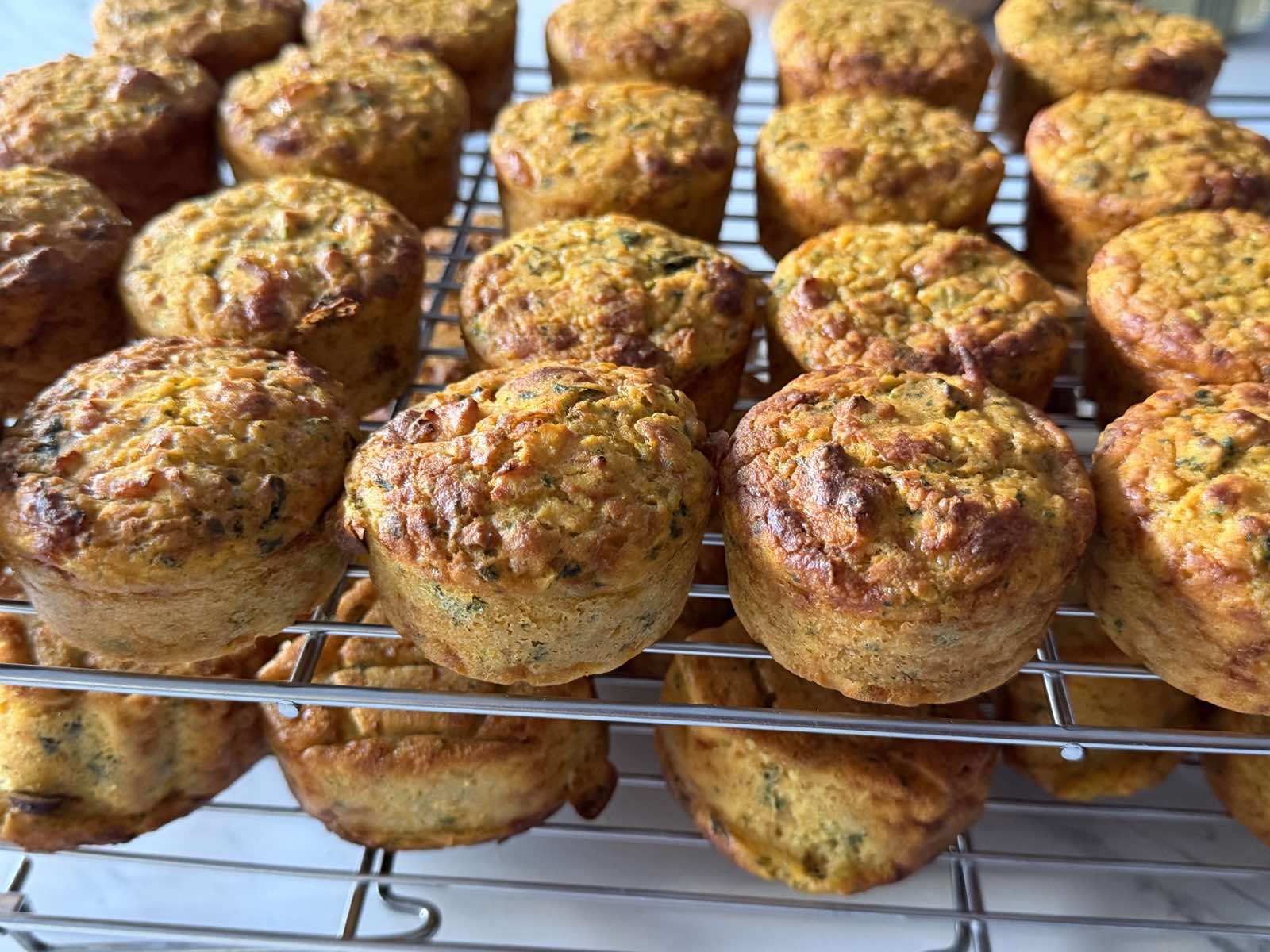Veggie Cheesy Muffins