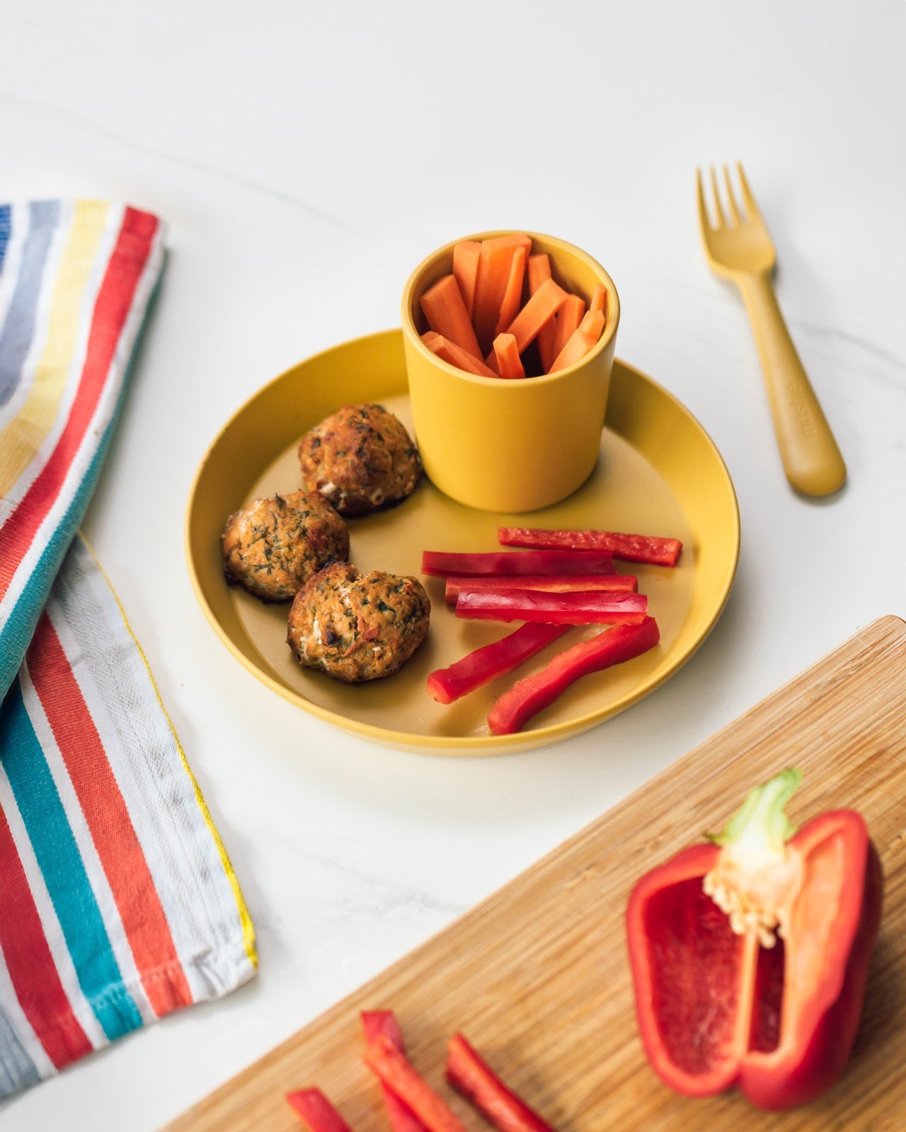 Chicken, Spinach & Chickpea Balls